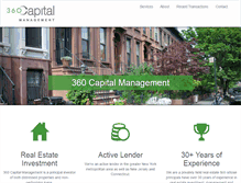 Tablet Screenshot of 360capital.com