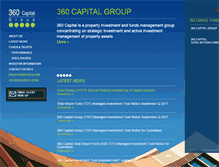 Tablet Screenshot of 360capital.com.au